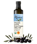Sky Organics - Organic Extra Virgin Olive Oil, 16.9 fl oz - Cold Pressed & Unfiltered - Bright, Fresh, Authentic Flavor - Sourced from Farmers in Greece - 100% Pure - Kosher - Natural, Vegan, & Soy Free