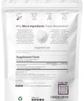 Micro Ingredients Pure Trans-Resveratrol Powder With Vitamin E 5 Ounce 2 In 1 Formula Micronized Powder For Better Absorption Premium Resveratrol Supplement Super Antioxidant