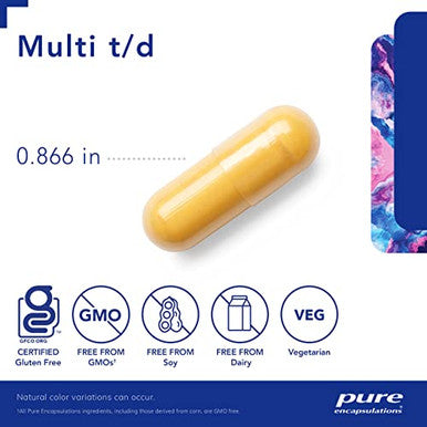 Pure Encapsulations Multi T/D 60 vcaps