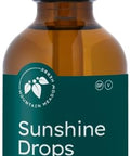 Mountain Meadow Herbs Sunshine Drops Vegan Vitamin D3 Booster for Healthy Bones and Teeth Ideal Winter Supplement Tincture 2oz