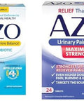 Azo Complete Feminine Balance Daily Probiotics For Women Clinically Proven To Help Protect Vaginal Health & Urinary Pain Relief Maximum Strength Fast Relief Of Uti Pain Burning & Urgency