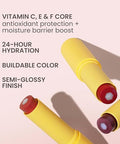 Burts Bees Tinted Boosted Balm Misty Mauve Hydrating Tinted Lip Balm With Vitamin C E And F Core 24 Hour Lip Moisturizer With Responsibly Sourced Beeswax 100% Natural Origin 1 Count 0.16Oz