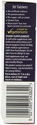Vitabiotics Neurozan (30 Tablets) X 2 Twin Deal Pack 30Tabs