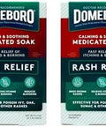 Domeboro Soothing Soak Rash Relief Poweder Packets 12 Ea (Pack Of 2)