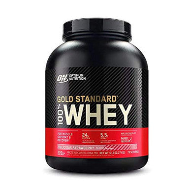 Optimum Nutrition Whey Gold Standard - 5Lb Delicious Strawberry