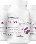 Nerve Re Optimizer 3 Pack (90 Capsules) 300 Mg Stabilized Ralpha Lipoic Acid Per Capsule For Natural Nerve Discomfort Support Fast Absorption Safe And All Natural
