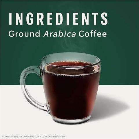 Starbucks K-Cup Coffee Pods, Dark Roast Hot or Iced Coffee, CaffÃƒÆ’Ã‚Â¨ Verona, 24 Keurig Pods