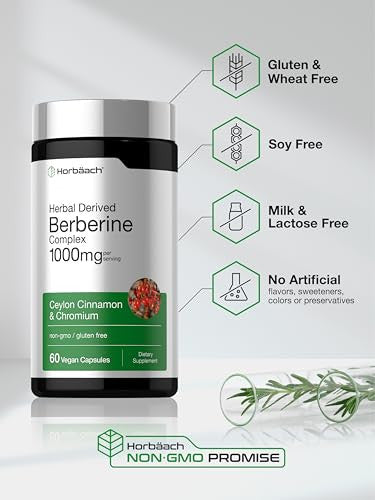 Horbaach Berberine Complex Supplement