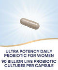 Nature'S Way Fortify Optima Probiotic For Women Ultra Potency Probiotic For Vaginal Health 90 Billion Live Cultures Supports Digestive Balance And Immune Health 30 Capsules (Packaging May Vary)