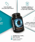 Intelligent Labs Triglyceride Omega 3 120 Softgels 2250Mg