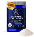 Goldopus Marine Collagen Peptides Powder With Hyaluronic Acid Coenzyme Q10 Vitamin C - Promote Firm Skin Strong Nails&Hair Healthy Joints - Hydrolyzed Collagen From Atlantic Cod - 10G Per Serving
