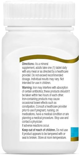 21St Century Slow Release Iron Tablets 60 Ea Pack Of 4 Packaging May Vary