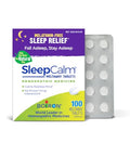 Boiron Sleepcalm Tabs - 100 Count For Deep Relaxing Restful Nighttime Sleep - Melatonin-Free And Non Habit-Forming Sleep Calm Meltaway Tablets