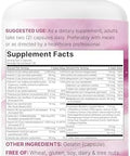 Micro Ingredients Pure Methylated Multivitamin For Women 240 Capsules 32In1 Formula With Vitamin B C D + Iron Methylfolate and More Supports Women S Daily Wellness Filler NonGmo