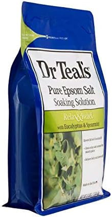 Dr Teal'S Salt Bath Variety Set (2 Pack 3Lbs Ea.) Relax & Relief Eucalyptus & Spearmint Melatonin Sleep Soak Essential Oils Blended With Pure Epsom Salt & Melatonin Promotes Better Sleep