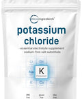 Micro Ingredients Potassium Chloride Powder 1 Kg (35 Ounce) Salt Substitute & Essential Hydration Electrolyte Supplement Supports Mineral Balance Heart Joint And Immune Health Filler Free Dissolves Easily