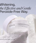 Boka Teeth Whitening Brightboost Powder - Nano Hydroxyapatite Appropriate For Sensitive Teeth Whitening - Toothpaste Alternative With Essential Oils Has Probiotics Multivitamins & Aloe