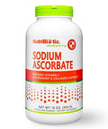 NutriBiotic Sodium Ascorbate Buffered Vitamin C Powder Vegan NonAcidic and Easier on Digestion Than Ascorbic Acid Essential Immune Support and Antioxidant Supplement Gluten and GMO 16 Oz