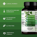 Emerald Labs Gentle Iron 25Mg - Ferrous Bisglycinate Chelate - Chelated Iron Supplement That Supports Energy, Eye, Immune & Heart Health - 120 Vegetable Capsules (120-Day Supply)