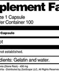 Terravita Collinsonia (Stone Root) 450 Mg (100 Capsules, Zin: 510769)