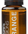 Nature s Fusions Orange (Sweet) 100% Pure and Essential Oils 15 mL