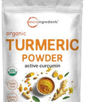 Micro Ingredients Organic Turmeric Powder 5 Pounds Rich In Active Curcumin Pure Turmeric Supplement Antioxidant Support For Joint & Immune Health Non-Gmo Vegan Friendly India Origin