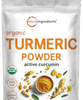 Micro Ingredients Organic Turmeric Powder 5 Pounds Rich In Active Curcumin Pure Turmeric Supplement Antioxidant Support For Joint & Immune Health Non-Gmo Vegan Friendly India Origin