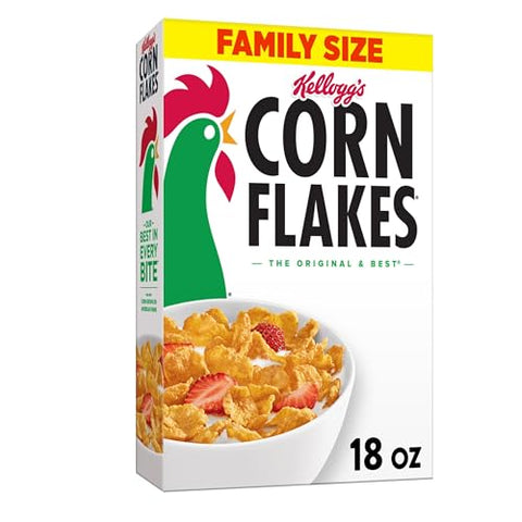 Kellogg's Breakfast Cereal Cups, Kids Snacks, Family Breakfast, Variety Pack (24 Cups)