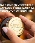 Solgar 5Htp 100 Mg 90 Vegetable Capsules Promotes Relaxation NonGmo Vegan Kosher and Gluten 90 Servings