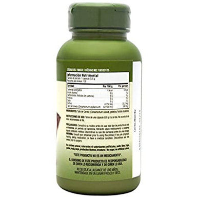 Gnc Herbal Plus Cinnamon Bark 500Mg, 100 Capsules, Traditional Ayurvedic Herb