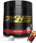 Ehp Labs Oxyshred Hardcore Super Dosed Pre Workout Powder Preworkout Powder With L Glutamine & Acetyl L Carnitine Energy Boost Drink 275Mg Of Caffeine Watermelon Candy 40 Servings