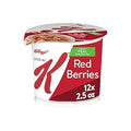 Kellogg Special K Breakfast Cereal Cups, 11 Vitamins and Minerals, Made with Real Strawberries, Red Berries, 30oz Case (12 Cups)