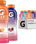 Gatorade Fit Electrolyte Beverage,Healthy Real Hydration,New 2.0 4 Flavor Variety Pack,16.9.oz Bottles,(Pack of 24)