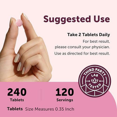 Micro Ingredients Vitamin B12 240 Chewable 5000 Mcg