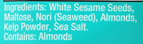 Sea Point Farms Crisp Seaweed almond Sesame, 1.2 oz