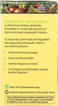 Garden Of Life Vitamin Code Raw Vitamin B Complex Vegetarian Capsules 60 Ct