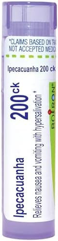 Boiron Ipecacuanha 200Ck Homeopathic Medicine For Nausea 80 Pellets