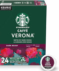 Starbucks K-Cup Coffee Pods, Dark Roast Hot or Iced Coffee, CaffÃƒÆ’Ã‚Â¨ Verona, 24 Keurig Pods