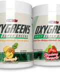 Ehp Labs Oxygreens Super Greens Bundle Spirulina & Chlorella Superfood Green Juice Powder & Greens Supplements With Prebiotic Fibre Antioxidants & Immunity Support 60 Servings
