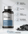 Horbaach Zinc Picolinate 180 Capsules 100Mg