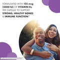 Bluebonnet Vitamin D3 1000 Iu 25 Mcg Strong Bones & Immune Support Supplement For Women & Men Soy Gluten Nongmo Vegetarian Highly Absorbable Vitamin D 180 Veggie Capsules