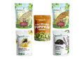 Food to Live Organic Omega-3 Seeds in a Gift Box - A Variety Pack of Sunflower, Pumpkin, Chia, Golden Flax, and Hemp Seeds