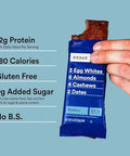 RXBAR Real Food Protein Bar, Assorted Variety Pack, Gluten-Free, 1.83 oz Bars, 24 Count