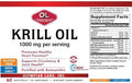 Olympian Labs Antarctic Krill Oil 1000Mg Caps With Astaxanthin Omega3 Epa Dha Immune Joint & Brain Support 60 Softgels