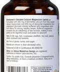 Bluebonnet Albion Chelated Calcium Magnesium Caplets 120 Count