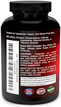 Divine Bounty Pure Berberine Complex - 600Mg Per Capsule Berberine Hcl Supplement - 60 Vegetarian Capsules