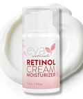 Eva Naturals Antiaging Retinol Cream Day & Night Moisturizer With Hyaluronic Acid & Vitamin E Reduces Fine Lines & Dark Spots (2 Oz)