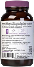 Bluebonnet Nutrition B Complex 100 Vegetable Capsules Complete Full Spectrum Vitamin B6 B12 Biotin Folate Vegan Vegetarian Gluten Soy Milk Kosher 50 Vegetable Capsules