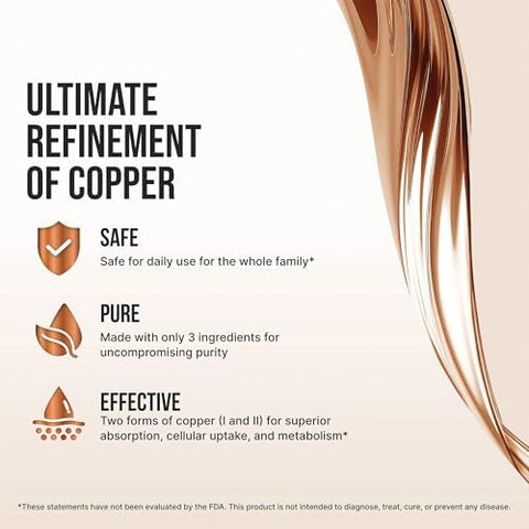 Sovereign Copper BioActive Copper Hydrosol Daily+ 4In1 Wellness Supplement For Joint Bone Hair Skin And Nails Energy And Metabolic Health Support 8 Fl Oz (237Ml)