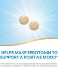 Nature'S Way 5-Htp L-5-Hydroxytryptophan Helps Make Serotonin To Promote A Positive Outlook Vitamin B6 Vitamin C Griffonia Bean Extract 60 Tablets (Packaging May Vary)